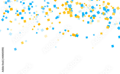 Polka Background White Vector. Element Eve Template. Fiesta Illustration. Orange Dot Fun Card.