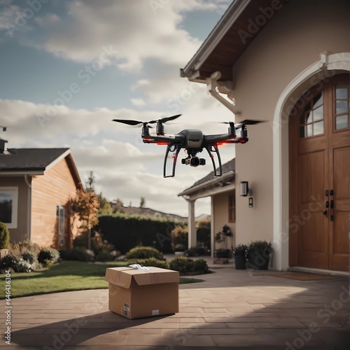 Drone Delivery Service to a Suburban Home