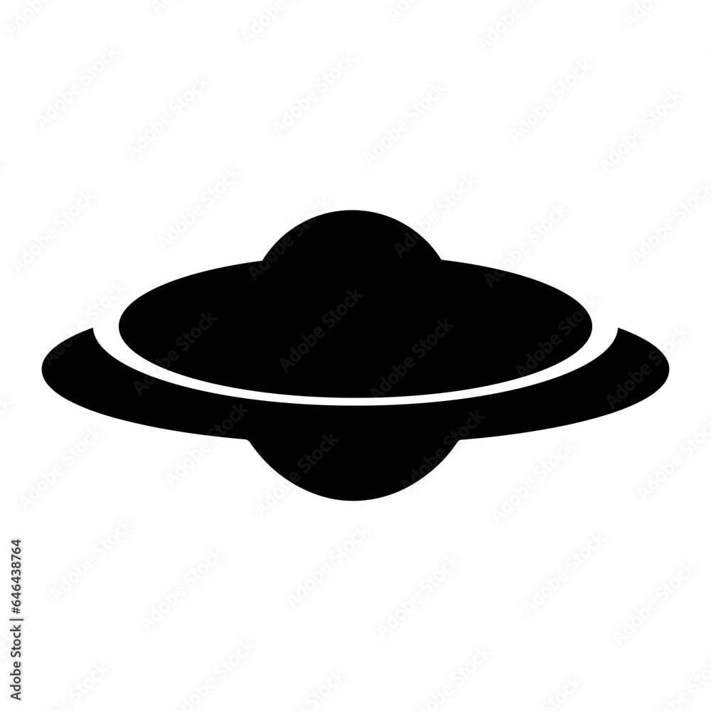 Ufo Vector Design on White Background Ufo Vector Design on White Background