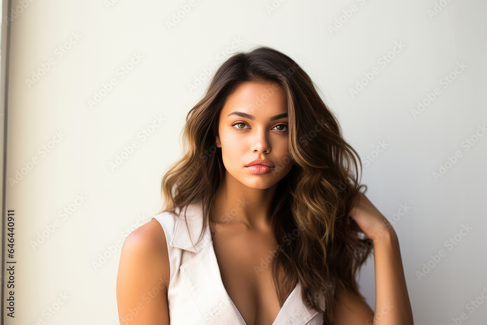 A Beautiful Young Woman Posing For A Picture. Сoncept Women And Beauty, Photography And Art, Fashion And Style, Selfconfidence And Empowerment. Сoncept Beauty Confidence, Posing Posture A Beautiful Young Woman Posing For A Picture. Сoncept Women And Beauty, Photography And Art, Fashion And Style, Selfconfidence And Empowerment. Сoncept Beauty Confidence, Posing Posture