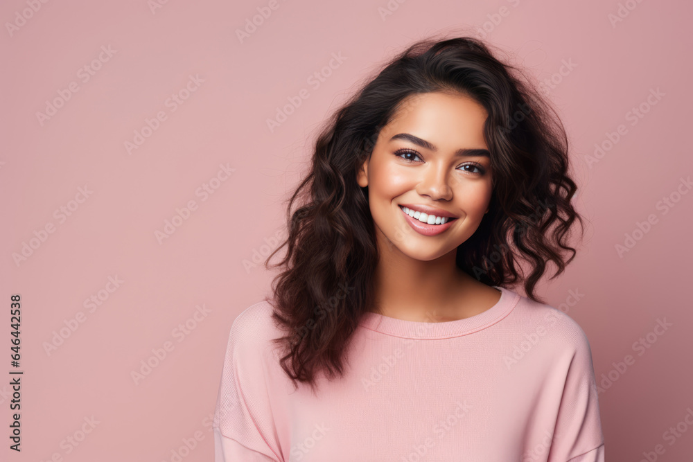 Vivacious Young Woman Model On A Pastel Background . Сoncept Exploring Color Palettes With Vivacious Young Women Models, Empowerment And Selflove Enabled Through Modeling Vivacious Young Woman Model On A Pastel Background . Сoncept Exploring Color Palettes With Vivacious Young Women Models, Empowerment And Selflove Enabled Through Modeling