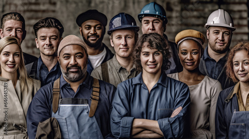 photo of Diverse Multiethnic People with Different Jobs