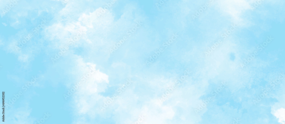 blue sky with clouds. Light sky blue shades watercolor background. Sky Nature Landscape Background. sky background with white fluffy clouds.>< blue sky with clouds. Light sky blue shades watercolor background. Sky Nature Landscape Background. sky background with white fluffy clouds.><