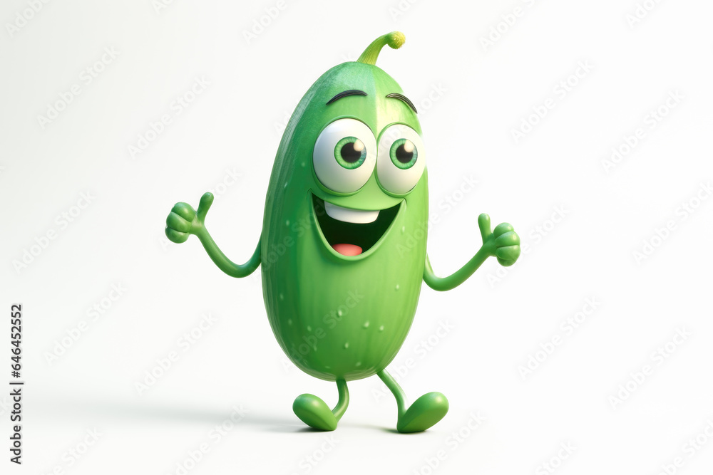 cucumber Cartoon character cucumber Cartoon character