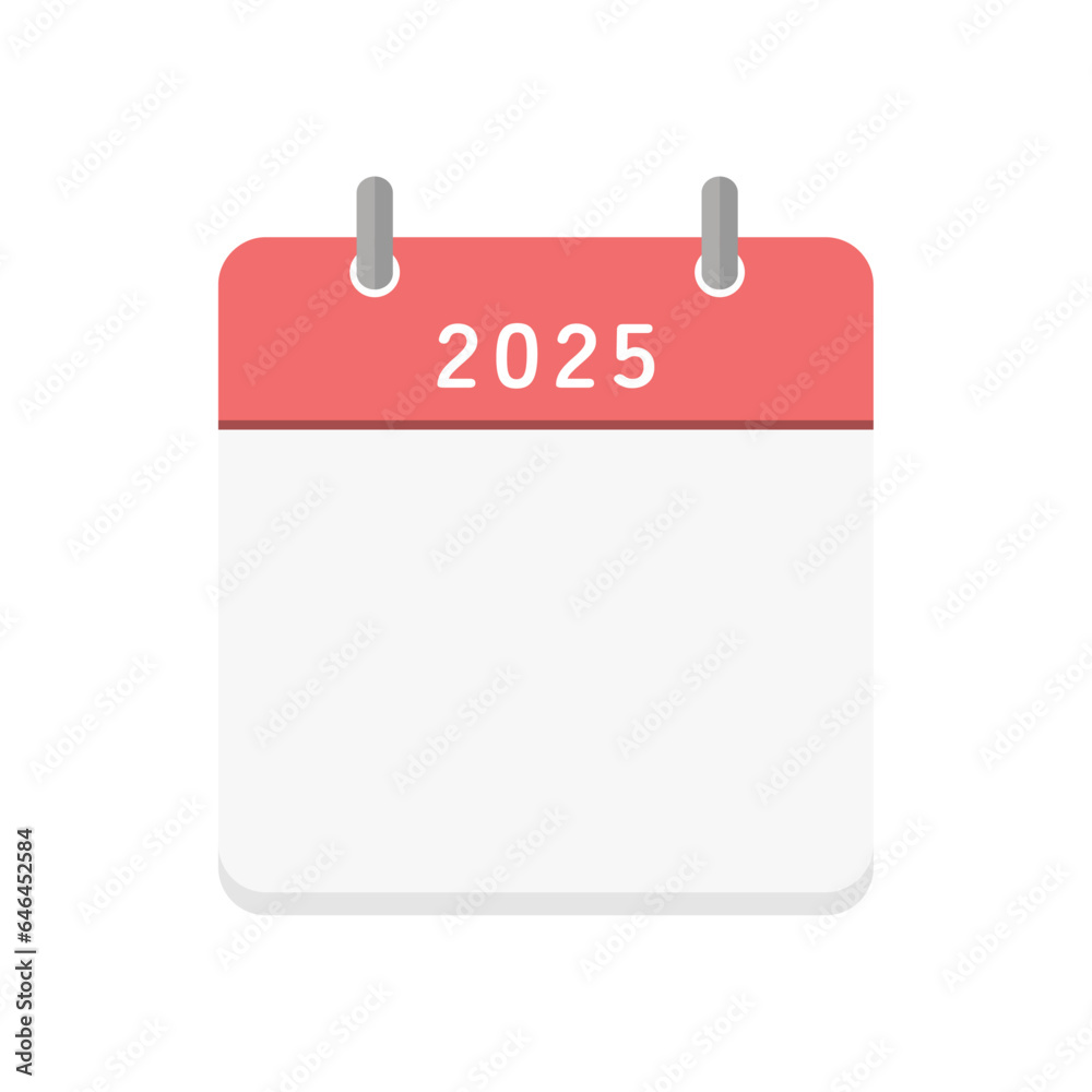 2025年の白紙の日めくりカレンダーのアイコン - 暦のテンプレート
2025年の白紙の日めくりカレンダーのアイコン - 暦のテンプレート