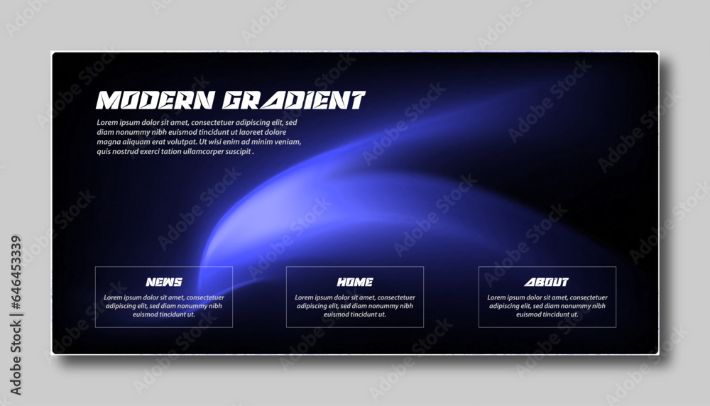 abstract blue dark gradient background and texturizer, grainy effect for design as banner, ads, and presentation concept	