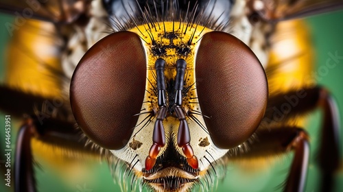 Tabanus abdominalis, Close up view of the insect eye  © thesweetsheep
