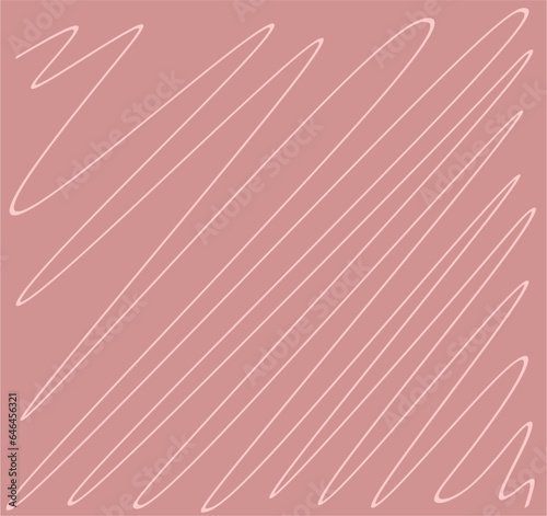 Abstract contour line in colorful color. Modern fashionable pattern.