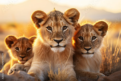 "Youthful Vigilance - Amazing Coalition of Young Lions Paying Close Attention"   © ICHIROSADEEPA