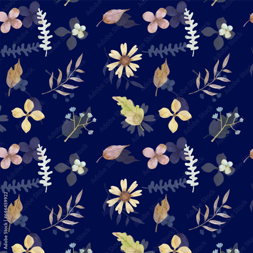 Obraz premium seamless pattern with flowers