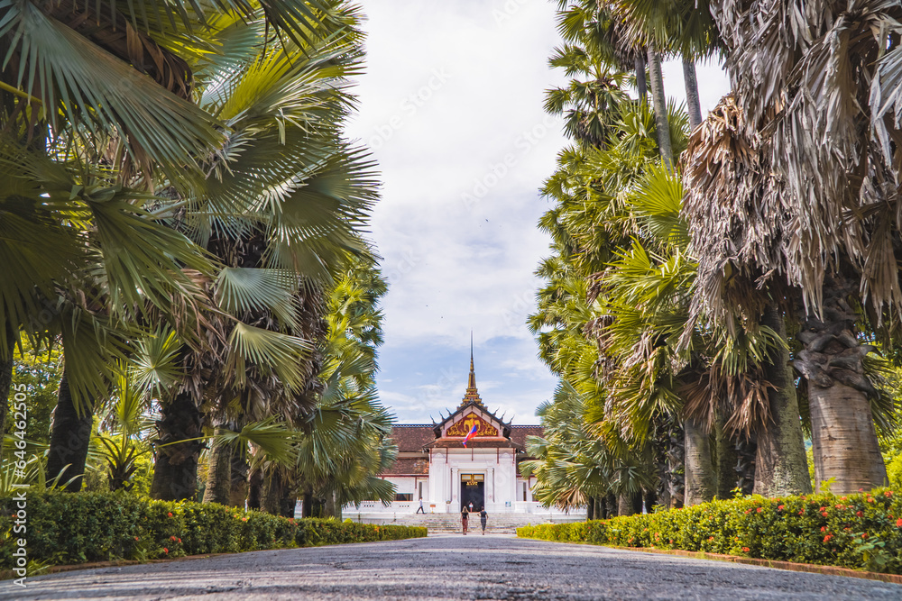 Φωτογραφία The Royal Palace in Luang Prabang, Laos (official name Haw Kham), was built in 1904 during the French colonial era for King Sisavang Vong and his family