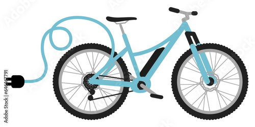 e-bike VTT branché femme 4