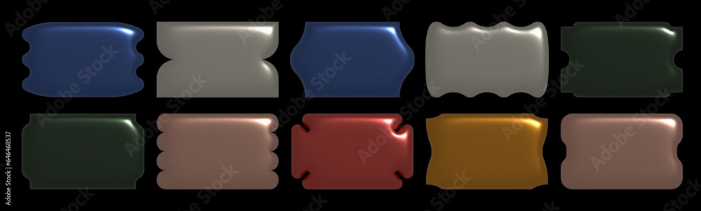 Enhance your messaging with our vibrant 3D sticker collection! Elevate ...