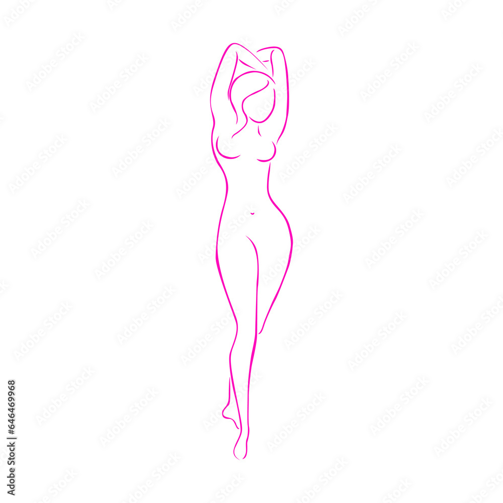 woman icon on white background vector illustration woman icon on white background vector illustration