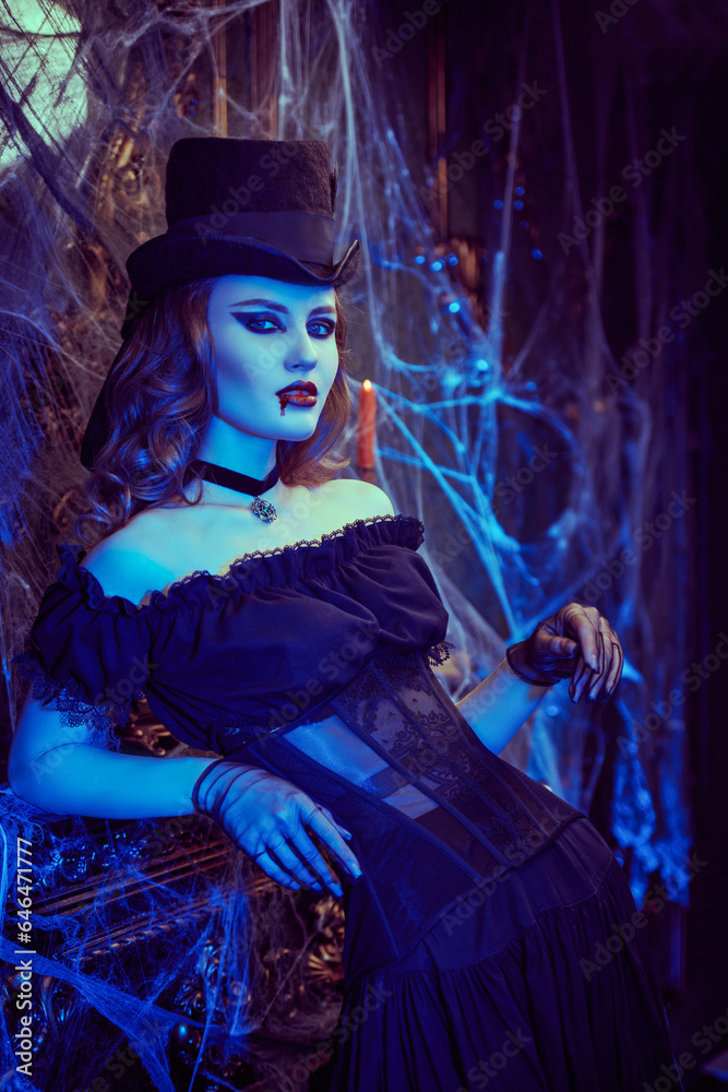 devilish vampire lady