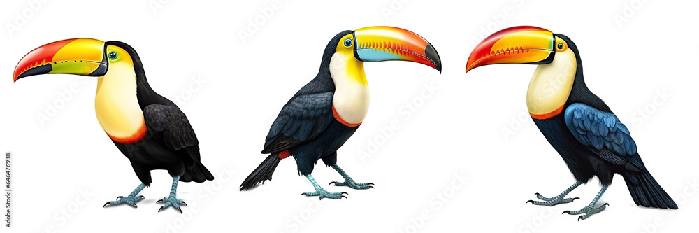 Toucan , Isolated On Transparent, PNG Toucan , Isolated On Transparent, PNG