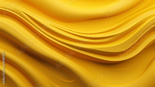 yellow 3d abtract with waves style
