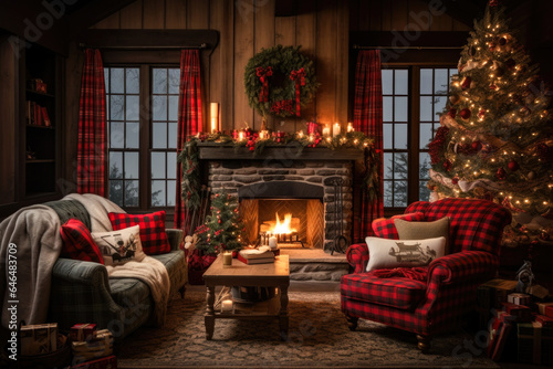 Fireside Christmas joy