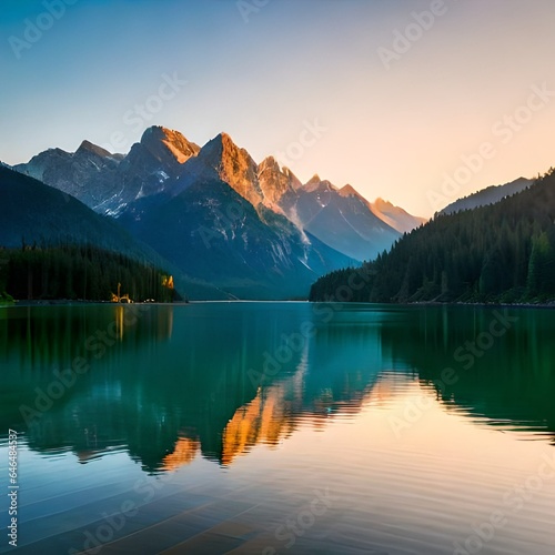 lake in the mountains © novera