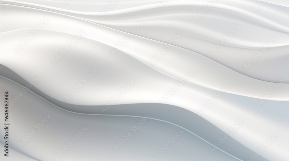 Fototapeta premium Abstract light and white background with erratic wave pattern