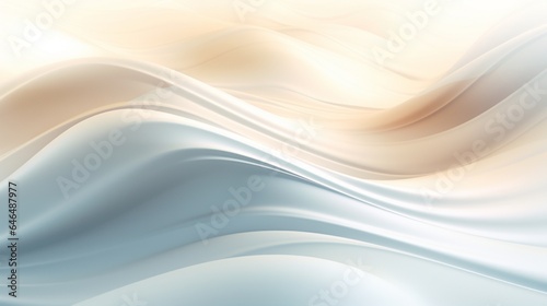 Abstract light and white background with erratic wave pattern