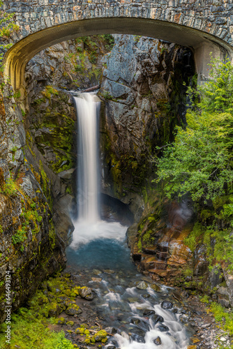 Christine Falls in Mount Rainier National Park