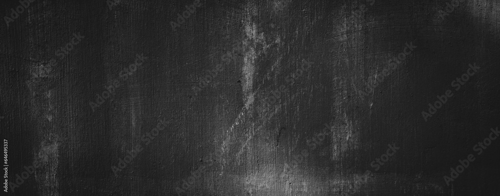 Obraz premium Abstract black grungy wall texture background