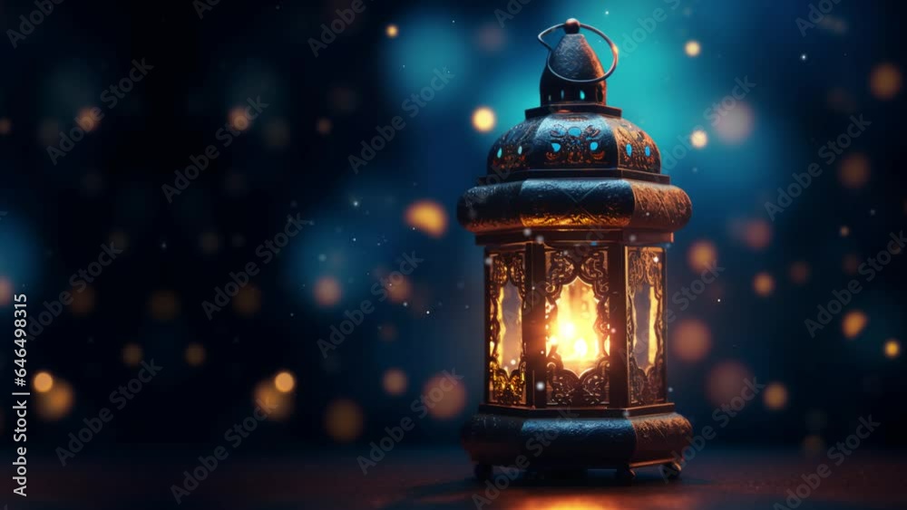 Ramadan Lantern Background Loop 4k Ramadan Lantern Background Loop 4k