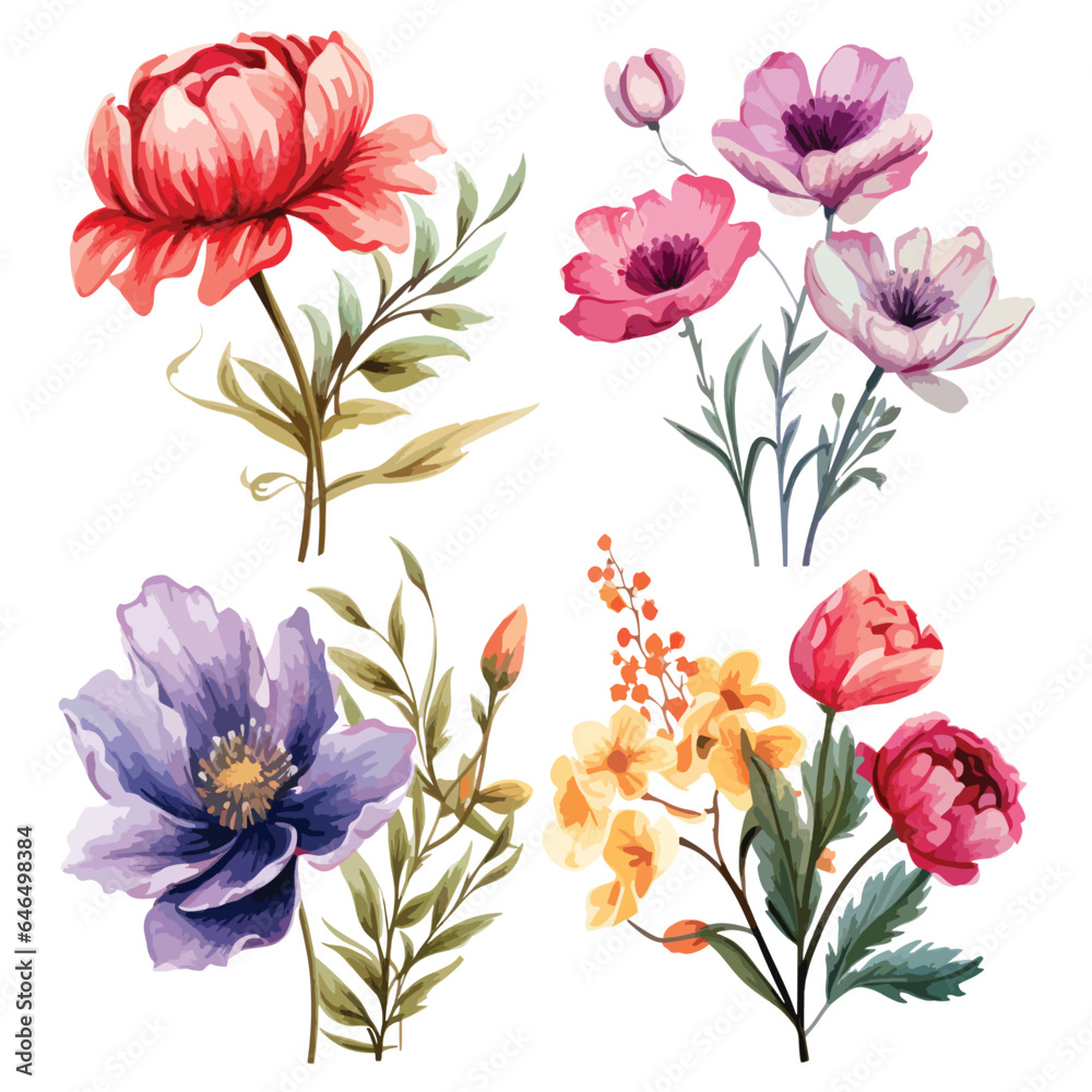 Fototapeta premium Bouquet Flowers