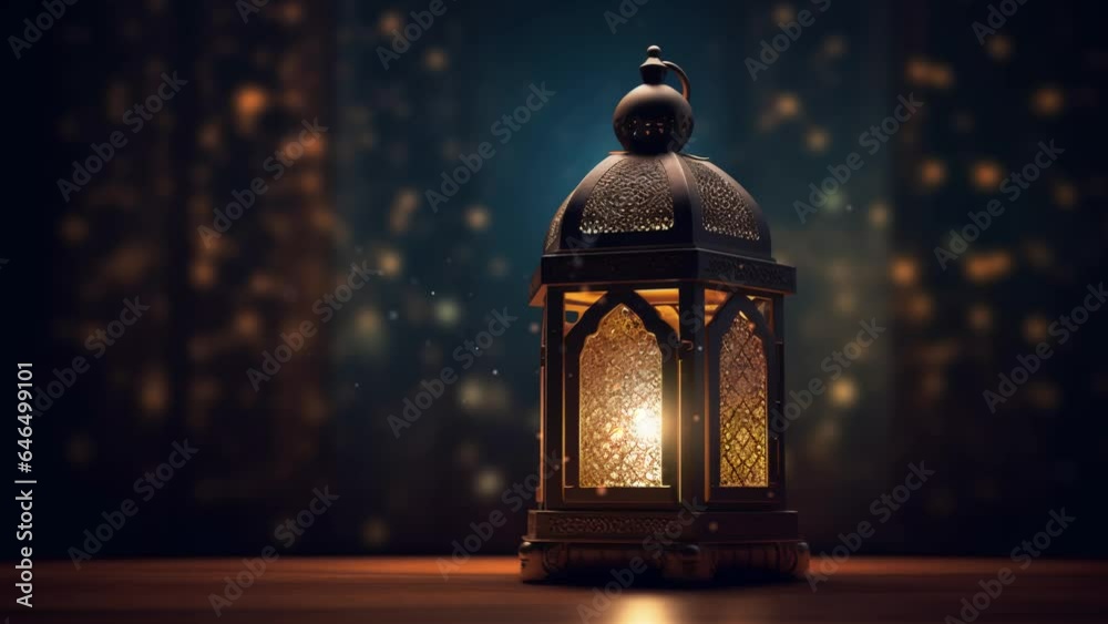 Ramadan Lantern Background Loop 4k Ramadan Lantern Background Loop 4k