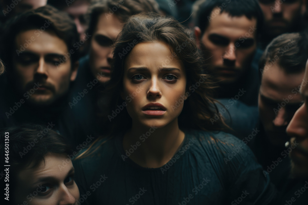 frightened girl social phobia generative ai frightened girl social phobia generative ai