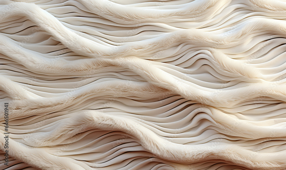Texture background, plush fur in white color. Texture background, plush fur in white color.