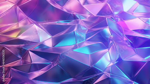 Abstract background with waves holo design