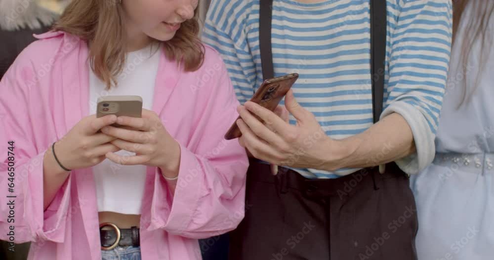 People using smartphones. Visual content, including photos and videos, enhances memory preservation. It allows users to tell vivid stories, evoke emotions, create a lasting impression. Lifestyle People using smartphones. Visual content, including photos and videos, enhances memory preservation. It allows users to tell vivid stories, evoke emotions, create a lasting impression. Lifestyle
