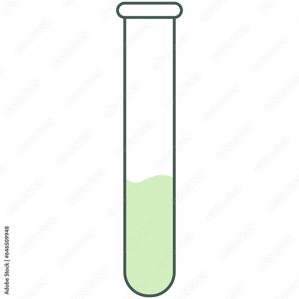 Flask for chemical preparations for decoration and design.