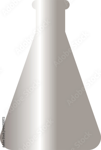 Flask for chemical preparations for decoration and design.