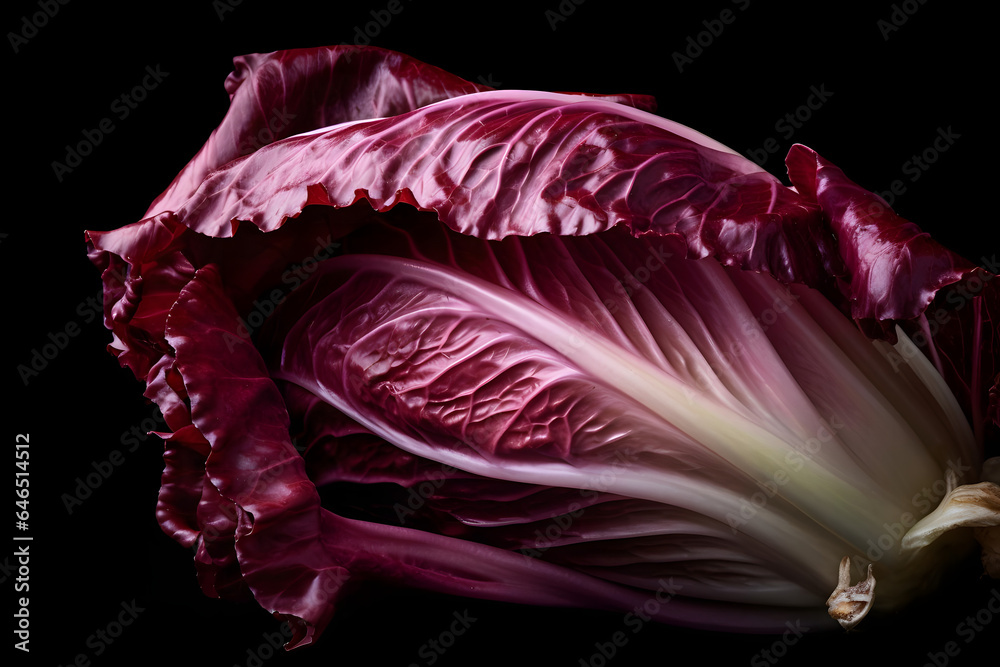 Obraz premium Crisp Radicchio Leaf