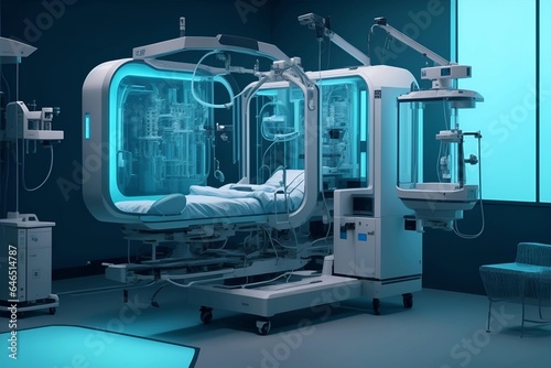 Futuristic Hospital Equipment