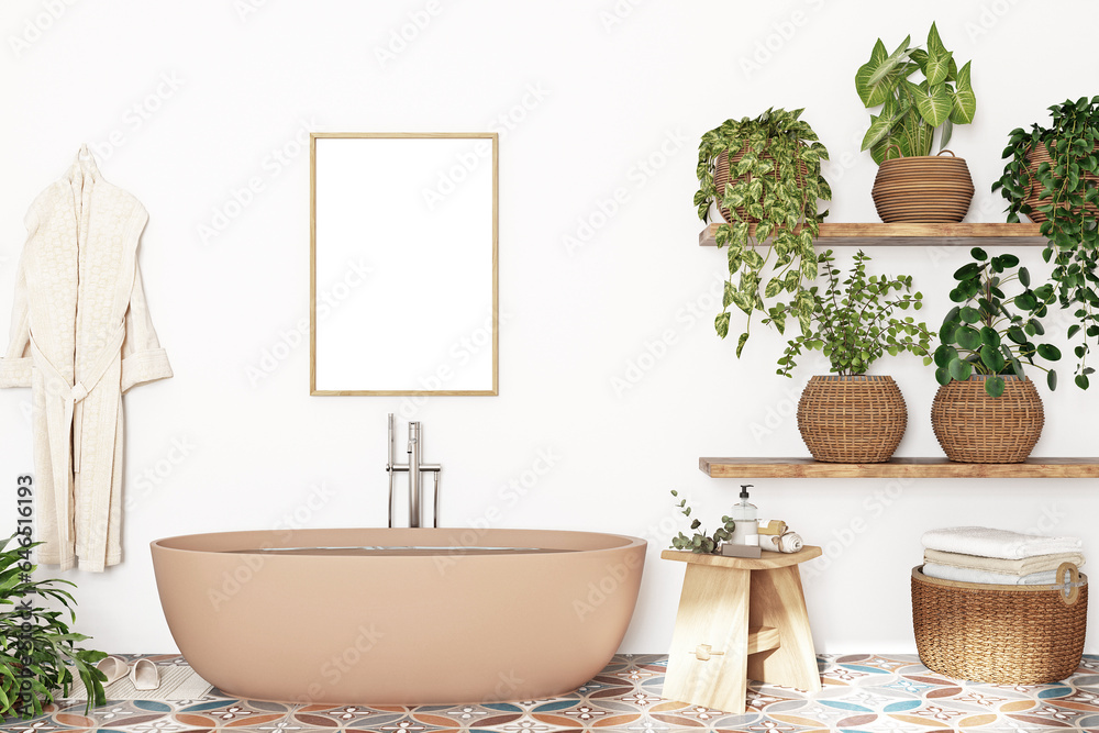 Fototapeta premium Mockup poste, Mockup for art, Frame mockup A4