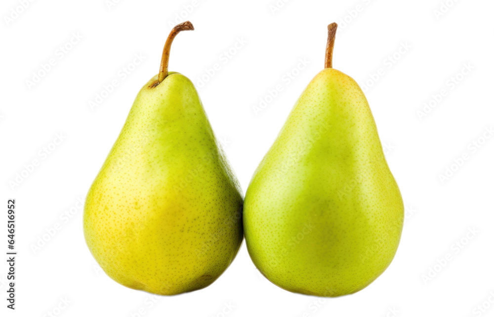 one ripe orange pear , png file of isolated cutout object on transparent background. one ripe orange pear , png file of isolated cutout object on transparent background.