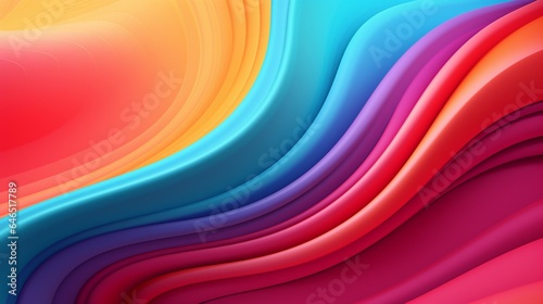 Colorful abstract background with wavy lines