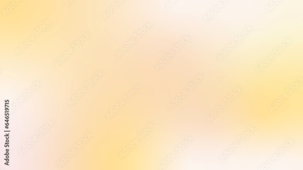 Obraz premium Soft yellow gradient abstract background. Colorful backdrop with copy space.