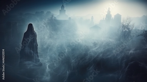 Spooky Halloween background