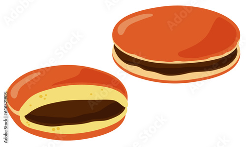 あんこのどら焼き