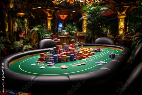 A Casino Table Abundant with Chips: Poker, Luck, Wellness, and Generative AI