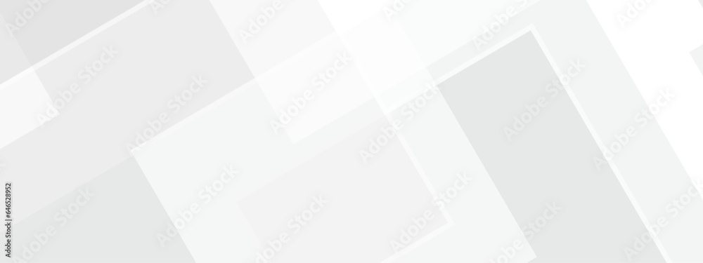 Fototapeta premium Vector Abstract Elegant white and grey Background. Abstract white Pattern. Squares Texture 