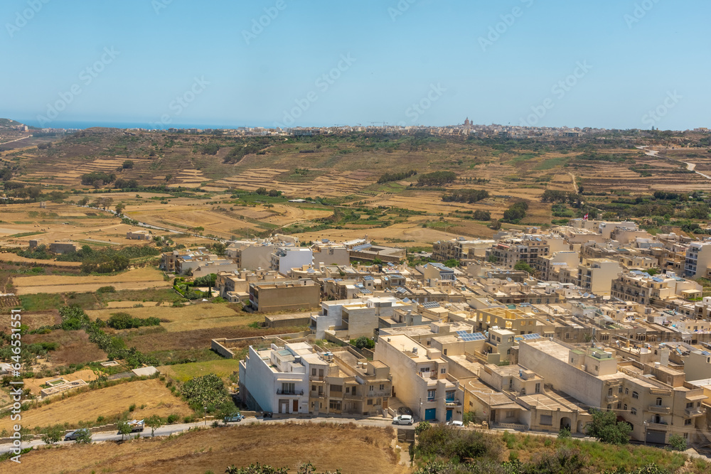 Town in the outskirts of Victoria in  Gozo, Malta