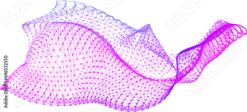 Network lines. Net wave information flow. Scientific paradigm solutions future. Forward vision progress. Big data cells deep development analysis. foresight conference background banner.