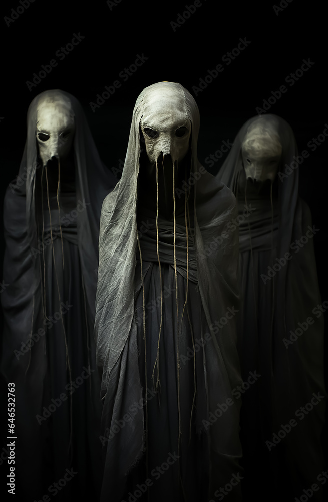 horror scary monks witches in dark fantasy poster, dramatic scene, hollow movie poster horror scary monks witches in dark fantasy poster, dramatic scene, hollow movie poster