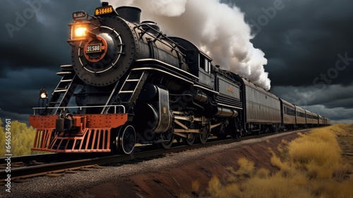 power and majesty of railway transport, vintage locomotives